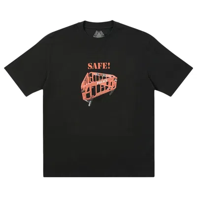 Pre-owned Palace Safety T-shirt 'black'