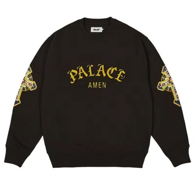 Palace Saints Crewneck Sweatshirt 'black'