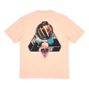 Palace Sans Ferg Peach Glasses Back Logo Short Sleeve Unisex Pink