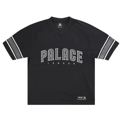 Pre-owned Palace Satin The Park Mesh Jersey 'black' | Men's Size M