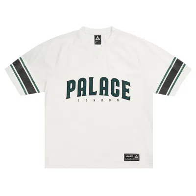 Pre-owned Palace Satin The Park Mesh Jersey 'white' | Men's Size Xl