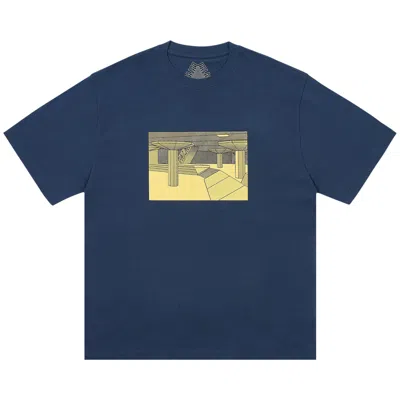 Pre-owned Palace Sb T-shirt 'navy' | Blue | Men's Size M