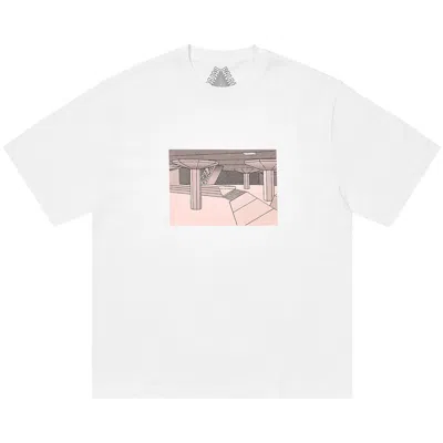 Pre-owned Palace Sb T-shirt 'white' | Men's Size Xl