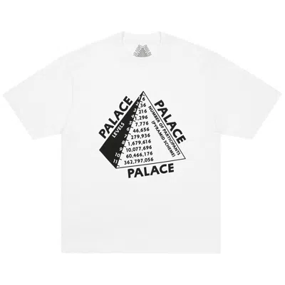 Pre-owned Palace Scheme T-shirt 'white' | Men's Size M
