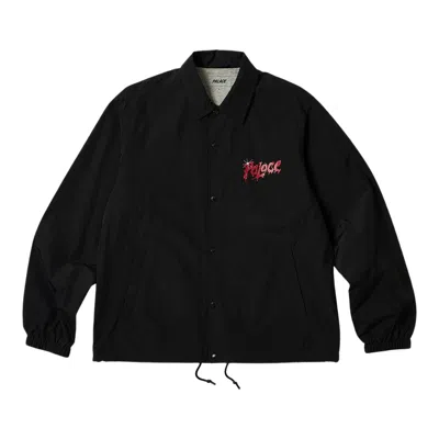 Pre-owned Palace Scratchy Coach Jacket 'black'
