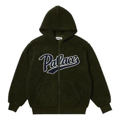 Palace Script Hoody Jacket 'huntsman' In Black