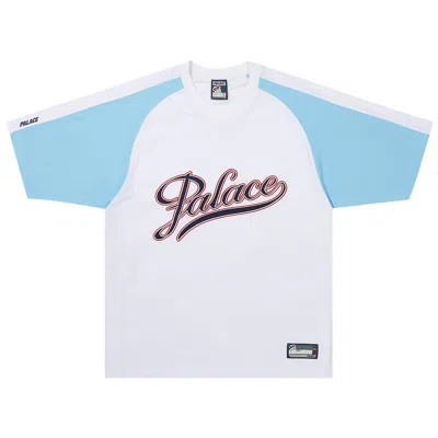 Pre-owned Palace Script Jersey 'white'