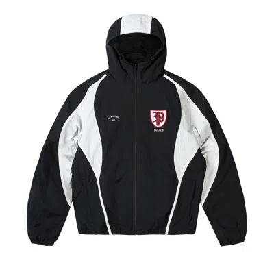 Pre-owned Palace Scrum Hooded Shell Jacket 'black' | Men's Size L