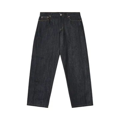 Pre-owned Palace Selvedge Denim P90 Baggy Jean 'raw' | Blue | Men's Size 32