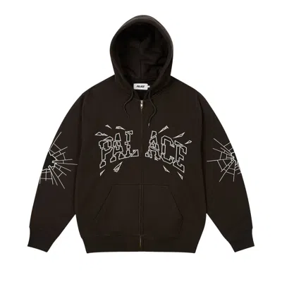 Pre-owned Palace Shatter Zip Hood 'black' | Men's Size M