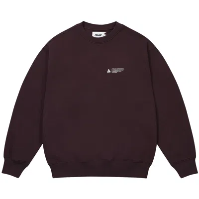 Pre-owned Palace Shop Locator Crew 'berg' | Red | Men's Size Xxl