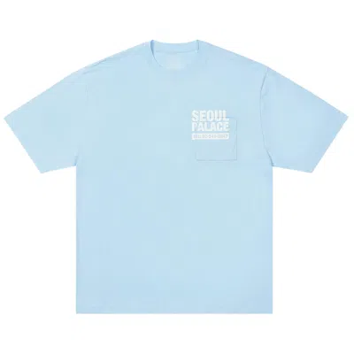 Pre-owned Palace Shop Numbers T-shirt 'perfect Blue' | Men's Size M