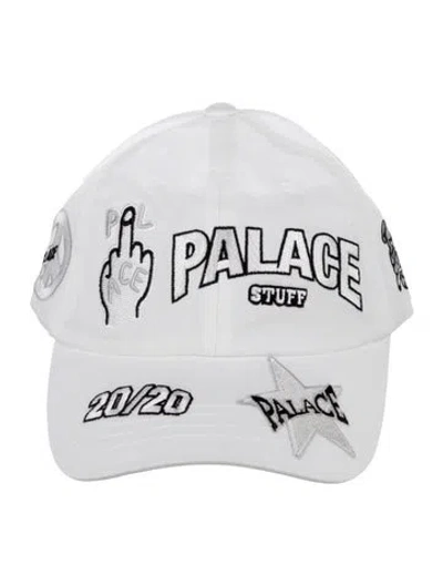 Pre-owned Palace Skateboards Baseball Cap In White