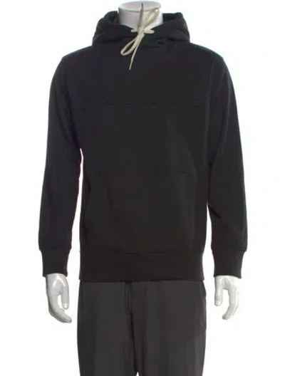 Pre-owned Palace Skateboards Crew Neck Long Sleeve Hoodie In Black