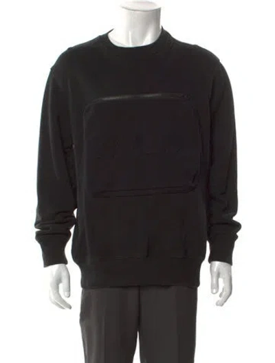 Pre-owned Palace Skateboards Crew Neck Long Sleeve Sweatshirt In Black