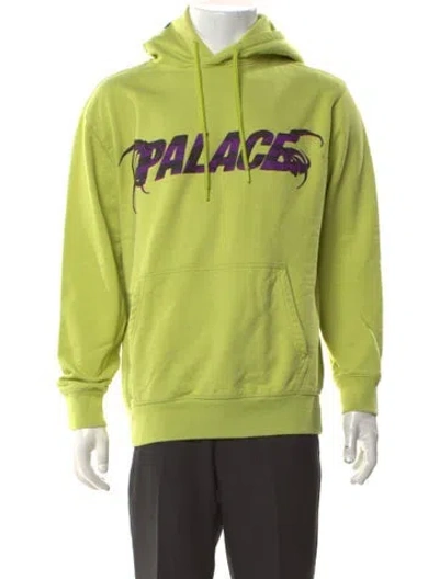 Pre-owned Palace Skateboards Graphic Print Crew Neck Hoodie In Multi