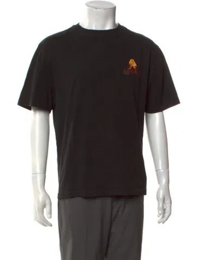 Pre-owned Palace Skateboards Graphic Print Crew Neck T-shirt In Black