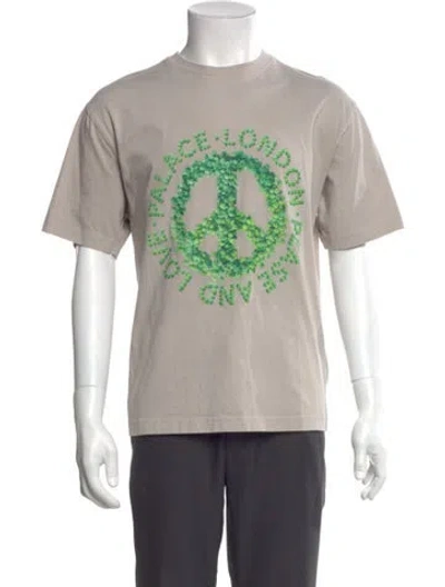 Pre-owned Palace Skateboards Graphic Print Crew Neck T-shirt In Neutral