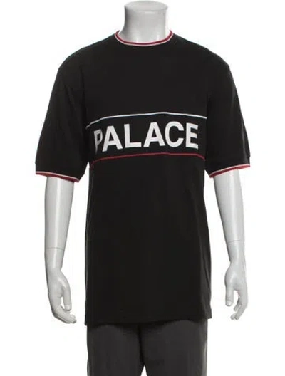 Pre-owned Palace Skateboards Graphic Print Crew Neck T-shirt W/ Tags In Black