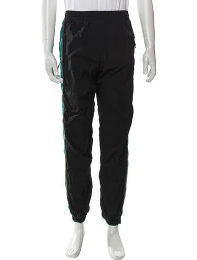 Pre-owned Palace Skateboards Graphic Print Joggers In Blue