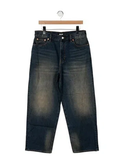 Pre-owned Palace Skateboards Relaxed Fit Jeans In Blue