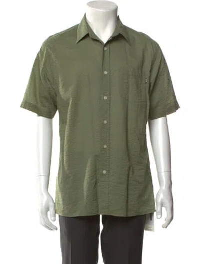 Pre-owned Palace Skateboards Short Sleeve Shirt In Green