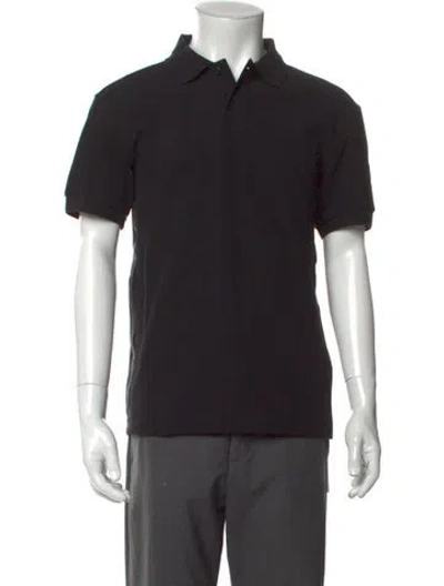 Pre-owned Palace Skateboards V-neck Short Sleeve Polo Shirt W/ Tags In Black