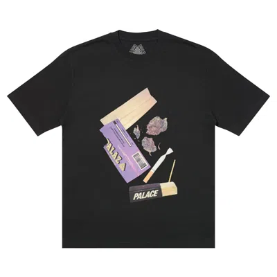 Pre-owned Palace Skin Up Monsieur T-shirt 'black'