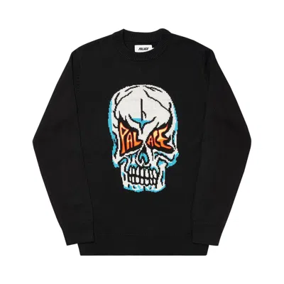 Pre-owned Palace Skull Knit 'black' | Men's Size L
