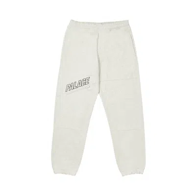 Pre-owned Palace Slant Zip Joggers 'grey Marl'