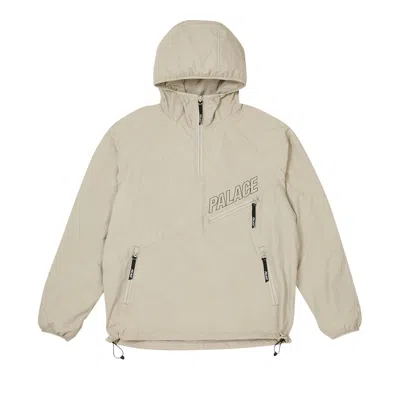 Pre-owned Palace Slant Zip Shell Jacket 'grey' | Men's Size L In Gray