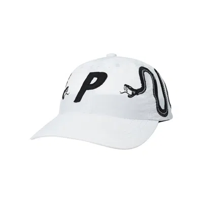 Pre-owned Palace Snake P 6-panel 'white' | Men's Size Onesize