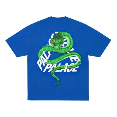 Palace Snakey P3 T-shirt 'deep Sea Blue'