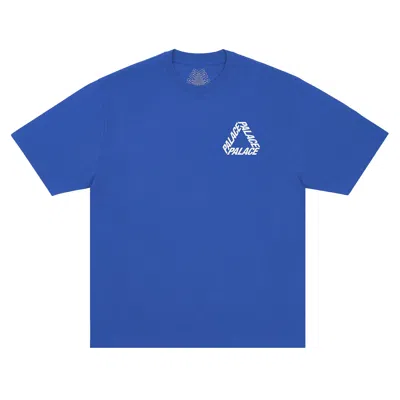 Pre-owned Palace Snakey P3 T-shirt 'deep Sea Blue' | Men's Size Xl