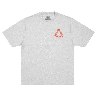 Pre-owned Palace Snakey P3 T-shirt 'grey Marl' | Men's Size Xl In Gray