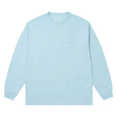 Pre-owned Palace Sofar Long-sleeve 'skyline Blue' | Men's Size Xl