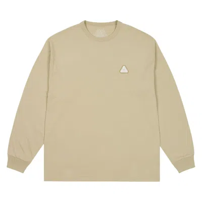 Pre-owned Palace Sofar Long-sleeve 'stoney Grey' | Men's Size S In Gray