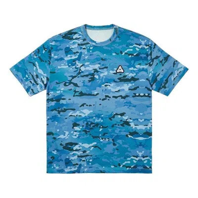 Palace Sofar T-shirt 'blue Digi Camo'