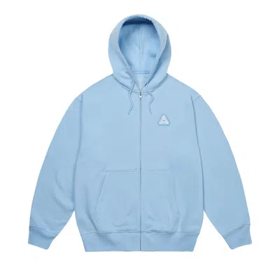 Pre-owned Palace Sofar Zip Hood 'skyline Blue' | Men's Size L