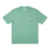 Palace Solid Color Alphabet Short Sleeve Unisex Green In Green