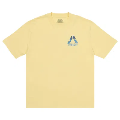 Pre-owned Palace Spectrum P3 T-shirt 'mellow Yellow'