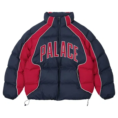 Pre-owned Palace Sport Mit Puffa 'navy/tomato Red'
