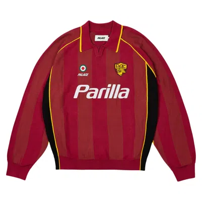 Pre-owned Palace Sportiva Knit 'berg' | Red | Men's Size L