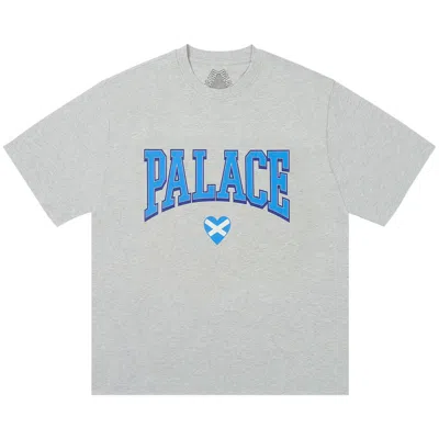 Pre-owned Palace Squad T-shirt 'grey Marl'