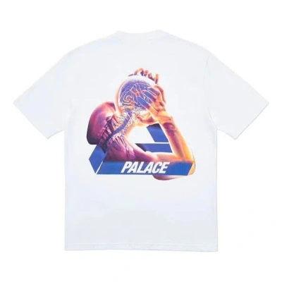 Palace Ss20 Tri-gaine T-shirt White Back Large Triangle Short Sleeve Unisex