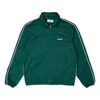 Palace Ss21 Relax Track Top Green Alphabet Logo Printing Zipper Jacket