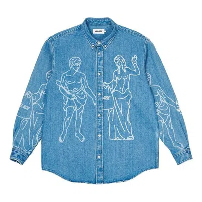 Palace Ss22 Londinium Shirt 'blue'
