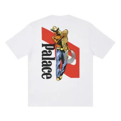 Palace Ss22 Saves T-shirt 'white'