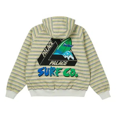 Palace Ss22 Surf Co Jacket 'yellow' In Green