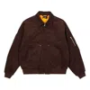 Palace Ss23 Cord Ma-1 'brown'
